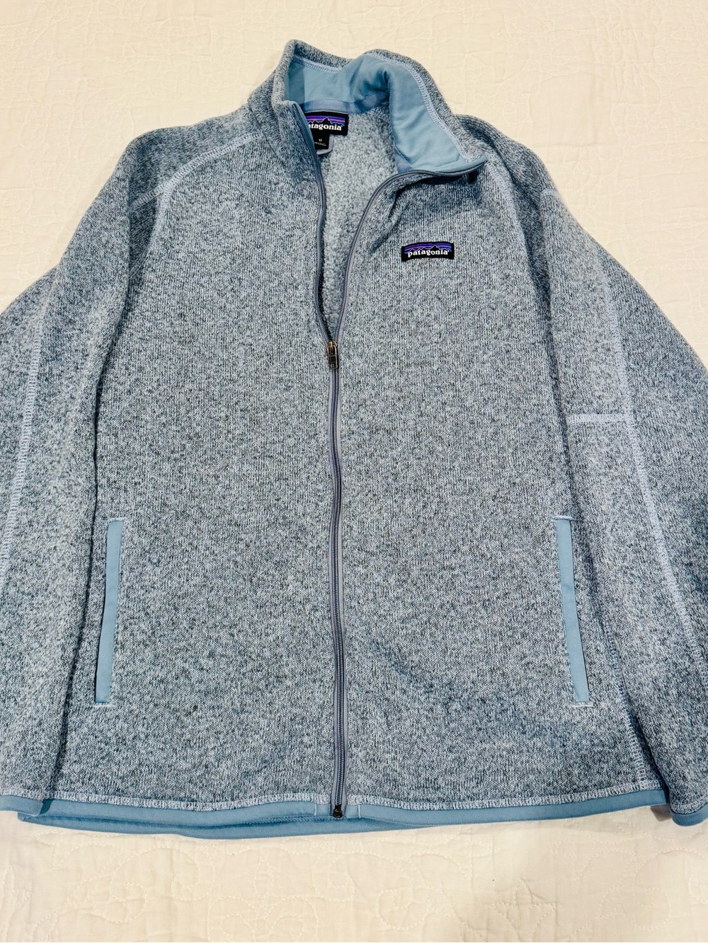 Patagonia Women's Better Sweater Jacket light blue size: M
